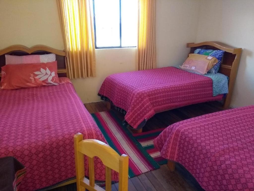 Hostal Luna Del Titikaka En Isla De La Luna Bolivia Hotel Bagian luar foto